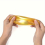 1pc Funny Prank Unbreakable Egg Simulation Golden Egg Venting Toy Decompression Toy 3