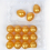 1pc Funny Prank Unbreakable Egg Simulation Golden Egg Venting Toy Decompression Toy 5