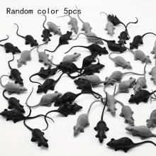 Strange Mini Grey And Baby Mouse Model Prank Horror Horror Toy Halloween Toy