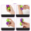 Fidget Spinner Decompression Toy Green And Purple 8