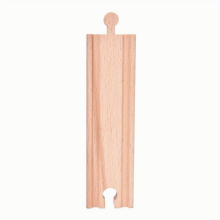 1 Pc Wooden Track Straight Railway Accessories Compatible Major Toy