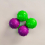 Fidget Spinner Decompression Toy Green And Purple 5