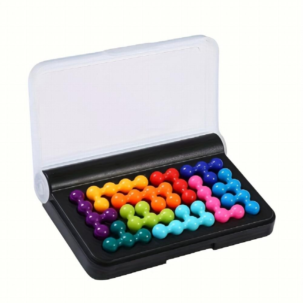 3D Brain Teaser Fun Level Three dimensional Puzzle Game Perfect Easter Basket Wisdom Pyramid Development Wisdom Magic Bead Childrens Logical Thinking