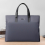 Briefcase Business Slim Handbag Large Capacity Handheld Computer Bag 3