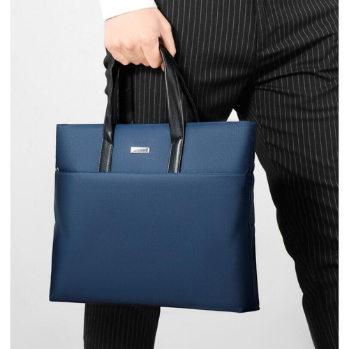 Briefcase Business Slim Handbag Large Capacity Handheld Computer Bag 2
