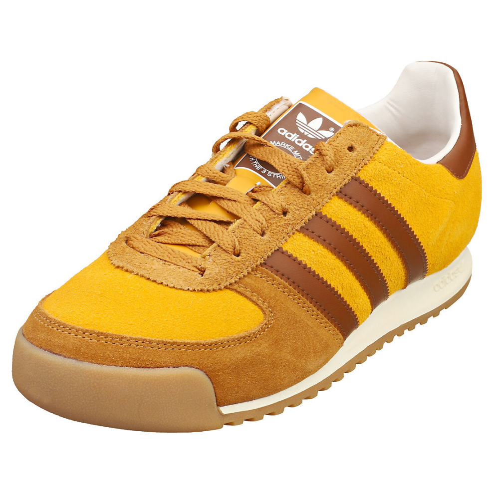 (7) adidas Allteam Mens Casual Trainers in Yellow