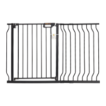 VEVOR Baby Gate Safety Stair Gate Dog Barrier Doorway 29.5"-48.4" Wide 30" Tall