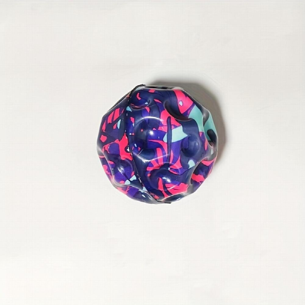 1pc For Christmas 63mm PU Stress Ball Foam Stress Ball Anxiety Relief Toy Cube Squeeze PU Stress Ball