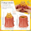 4pcs Evil Colorful Squirrel Cup Toys 2