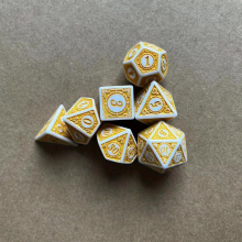 7Pcs Set Classic Rune Relief Perfect For Playing Games