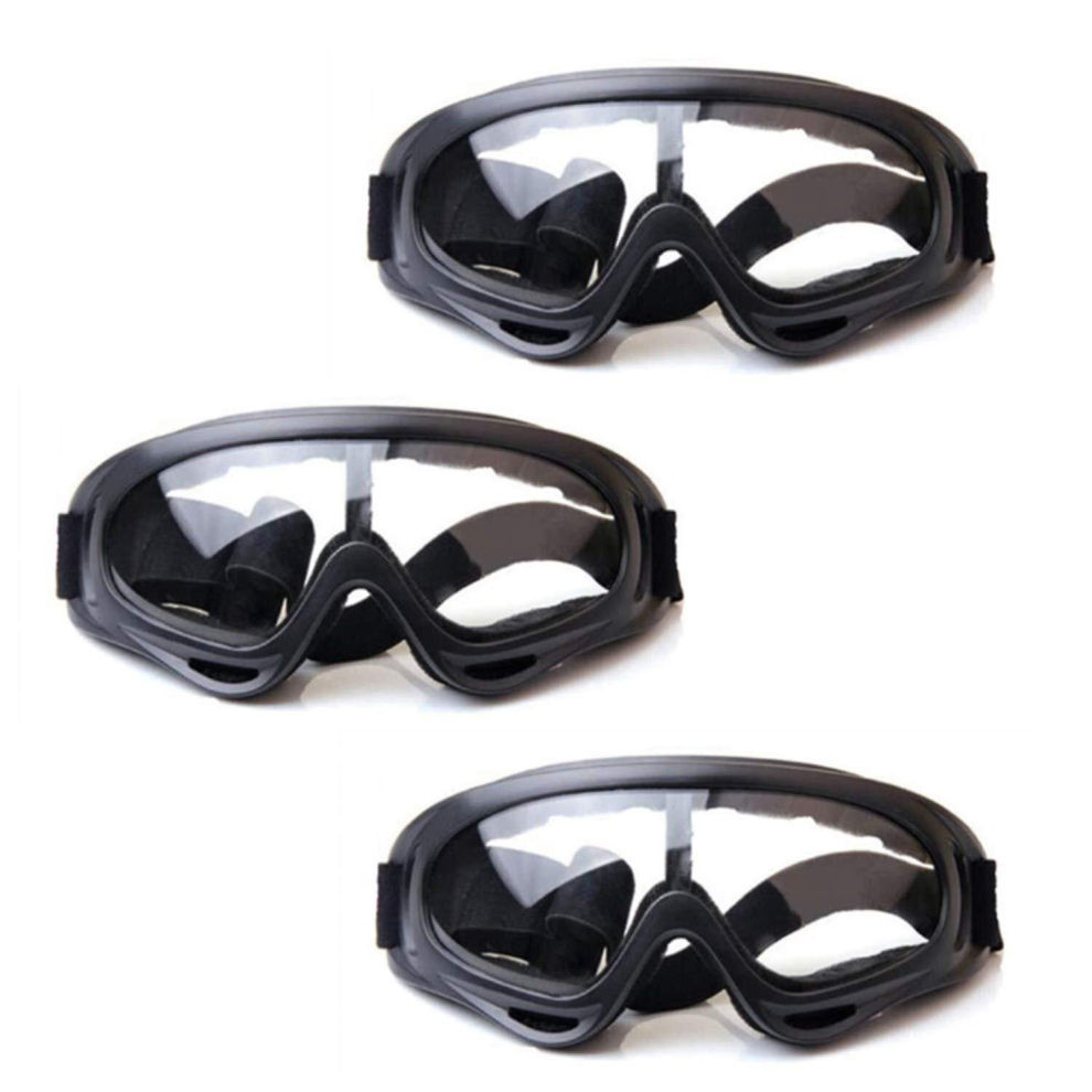 3Pack Kids Safety Goggles,Kids Outdoor Games Goggles For Nerf N-Strike Pistol Elite Gun Game Eye Protection And For Lab Work 9326616189320