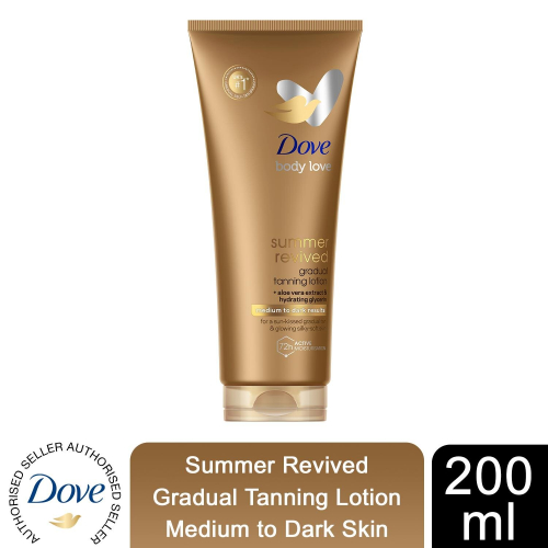 Dove Dove DermaSpa Summer Revived Medium to Dark Gradual Self Tan 200ml
