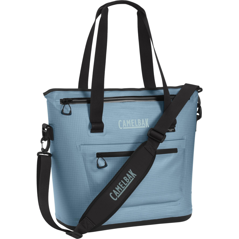 (18 & 3 Litres, Adriatic Blue) CamelBak ChillBak 18L Tote Soft Cooler with 3L Fusion Group Reservoir Waterproof Insulated Cooler Bags