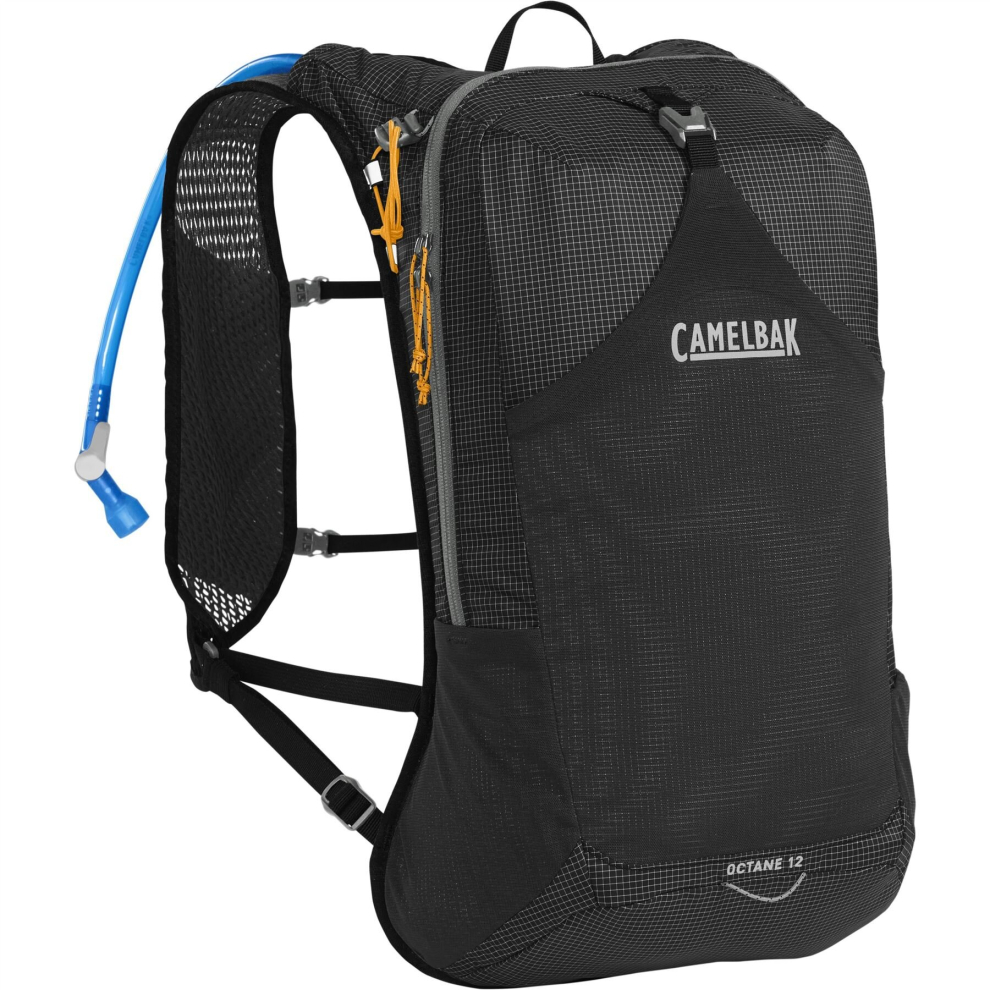 (10L, Black/Apricot) CamelBak Octane 12 Hydration Hiking Pack 10L Unisex Trail Marathon 2L Reservoir Backpack