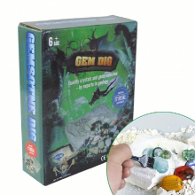 Childrens Colorful Gemstone Shell Archaeological Digging Toys Kindergarten Diy Colorful Fairy Educational DIY Making Holiday For Boys Girls