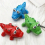 1Pc Chain Up Clockwork Crocodile Small Toy 1