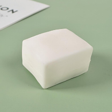 1pc 5pcs Creative Plastic Tofu Venting Stress Relief Toy Christmas Year Gift Funny Prank Toy