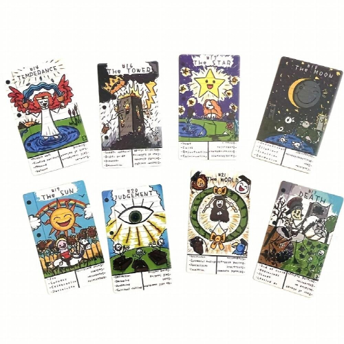 Graffiti Tarot Deck Deck Set Fortune Telling Game Divination Tool 1
