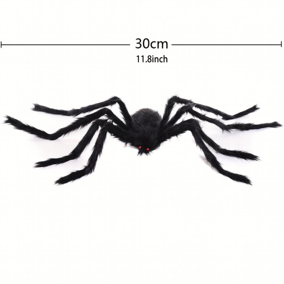 Halloween Spider Triangular Spider Web Decorative Chamber Of Secrets Party Outdoor Props Prank Simulation Plush Spider Toys-image-OPC-PD5FNWQ-NEW