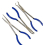 us pro 5pc 11"/275mm Long Reach Nose Pliers, Plier Set 2