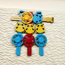 Six bead Plastic Steel Ball Fingertip Gyroscope Watch Decompression Toys