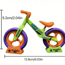 Assemblable Mini Radish Bike Childrens Toy Balance Car Ornament