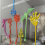 Elastic Palm Spider Web Halloween Prank Wall Climbing Sticky Telescopic Toy 1