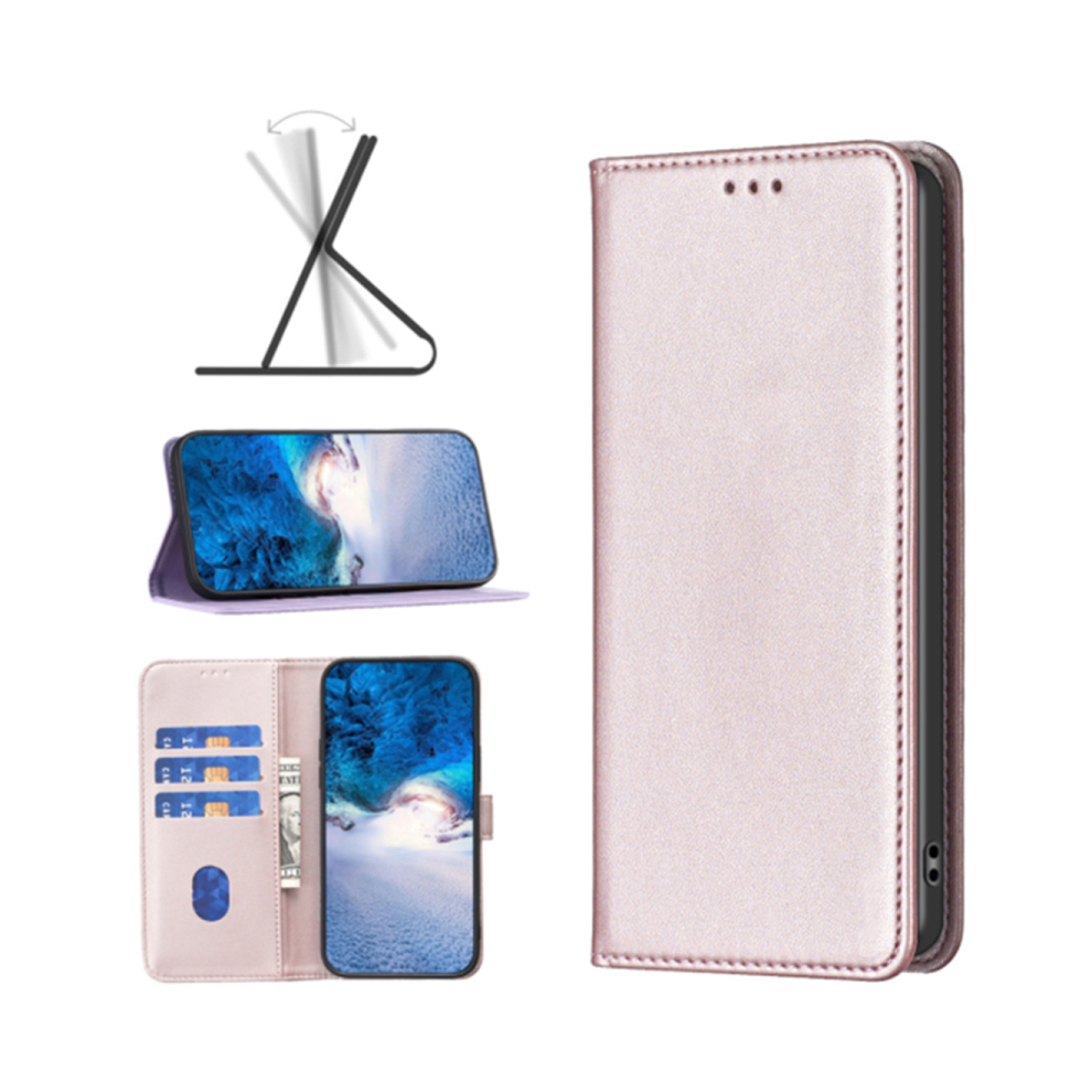 025 Magnetic Pu Leathe Flip Wallet Card Slot Case For For Huawei Mate60 766261991579