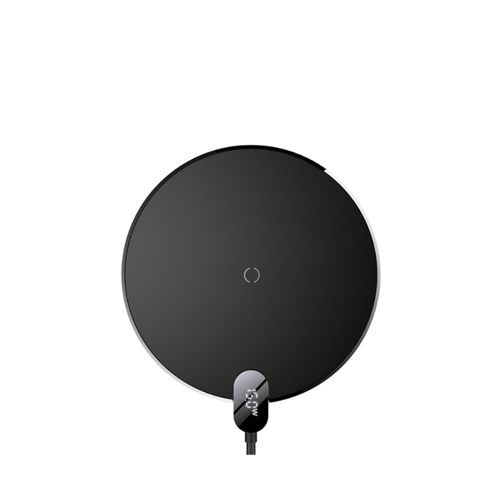 15W Wireless Charger Smart Phone Inductive Charging For Apple 13 Android Phones Black 700000358766