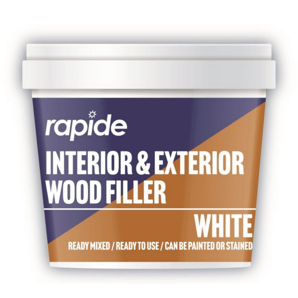 Rapide 500G White Wood Repair Filler All Purpose Smooth Finish Filler