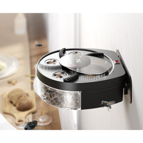 Automatic Fan Blade Wireless Fly Killer Indoor Wall-mounted Silent Fly Repellent 2