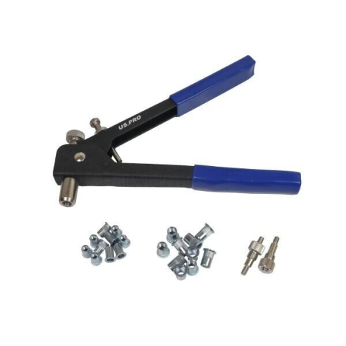 us pro 110pc Threaded Nut Hand Riveter M3, M4, M5, M6, M8