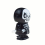 1pc Creative Clockwork Walking Death Chain Walking Doll Toy Wind Up Plastic Classic Clockwork Toy 2