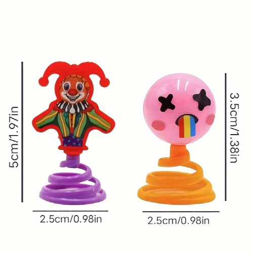 Assembly Spring Toy Trick Funny Creative Strange Toy Bounce Elf 1