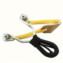 Slingshot Mini Catapult Stainless Steel Flying Fox and Eagle Catapult Traditional Shooting Game Toys Bow and Arrow