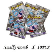 10pcs set Funny Fart Bomb Bags Aroma Bombs Smelly Stink Bomb Novelty Gag Toys Practical Jokes Fool Toy Gag Funny Joke Tricky Toy