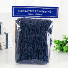 1pc Fishing Net Decoration Wall Fishing Net Decoration Fishing Net Decoration Fishing Net Thick Thread Hemp Rope Shell Net Photography Props Backgroun