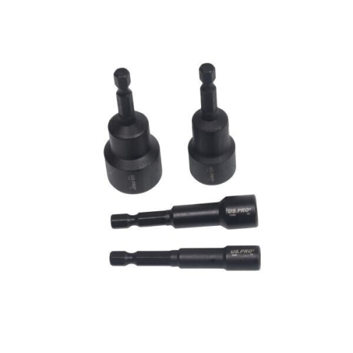 us pro 14pc 1/4" Hex Dr Magnetic Impact Nut Driver Set Metric 1