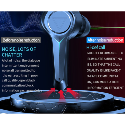 Esports 5.0 Bluetooth Headset Wireless In-ear Gaming Low Delay Earbuds 1