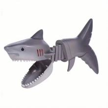 Will Bite The Human Shark Tricky Funny Toy Spring Telescopic Hand Clip Creative Decompression Toy Decompression Toy