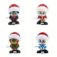 Clockwork Santa Claus Shaking Head Walking Wind Up Santa Claus Snowman Toy Wind Up Elk