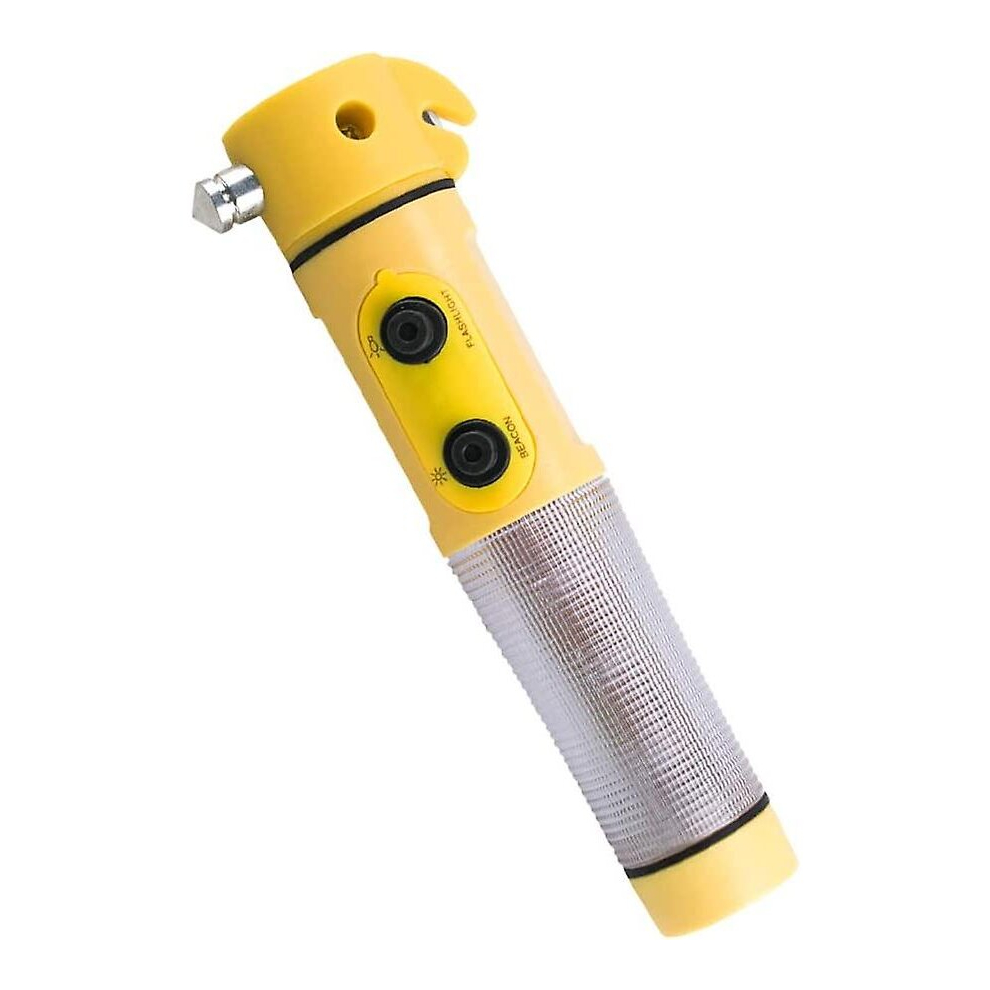 Multi-Fuction Car Hammer Car Emergency Window Breaker And Seatbelt Cutter Car Escape Tool With Flash And Beacow Light 9326616200308