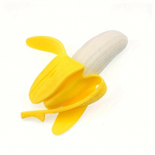 1pc 2pcs Simulated Banana Pinch Toy Childrens Stress Relief Toy Prank Banana Toy