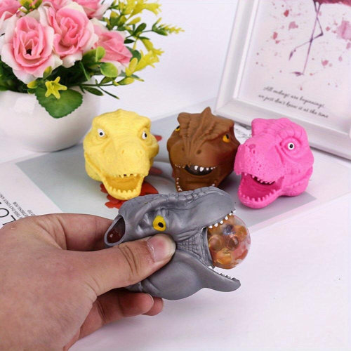 Dinosaur Head release ball ball burst ball squeeze grape ball creative pranks 1