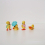 Duck Refrigerator Sticker Doll Mobile Phone Shell DIY Accessories Duck Model Doll 5