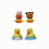 Duck Refrigerator Sticker Doll Mobile Phone Shell DIY Accessories Duck Model Doll 6