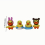 Duck Refrigerator Sticker Doll Mobile Phone Shell DIY Accessories Duck Model Doll 3