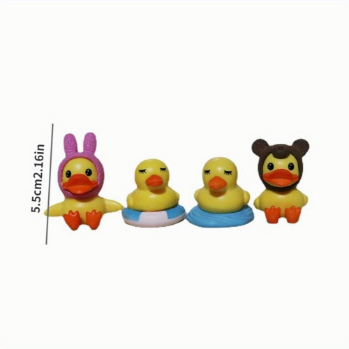 Duck Refrigerator Sticker Doll Mobile Phone Shell DIY Accessories Duck Model Doll 2