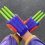 Pops Radish Retractable Spring Claw Creative Novelty Trick Toy Christmas And Spring 4