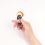 Fidget Spinner Anti Anxiety Toy Rotating Keychain Solution 6